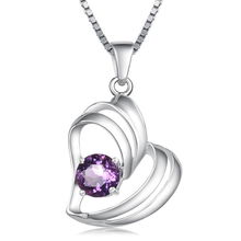 tff蒂凡925銀天然紫水晶吊墜 星語心愿 紫 贈送925銀鏈 附權威質檢證書 吊墜 吊墜 tff 禮物 送禮 情人禮品 情人節禮品 珠寶 首飾